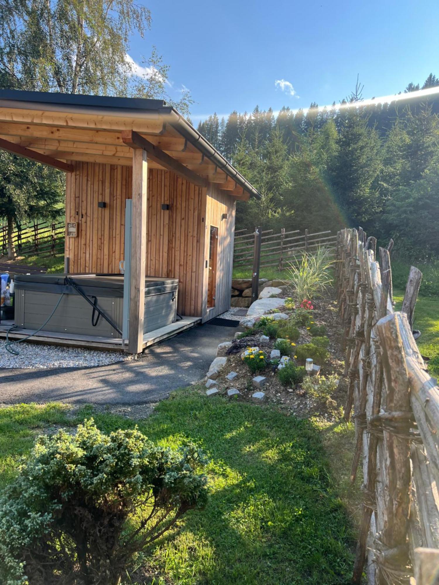 Waldheimatblick Villa Sankt Kathrein am Hauenstein Kültér fotó
