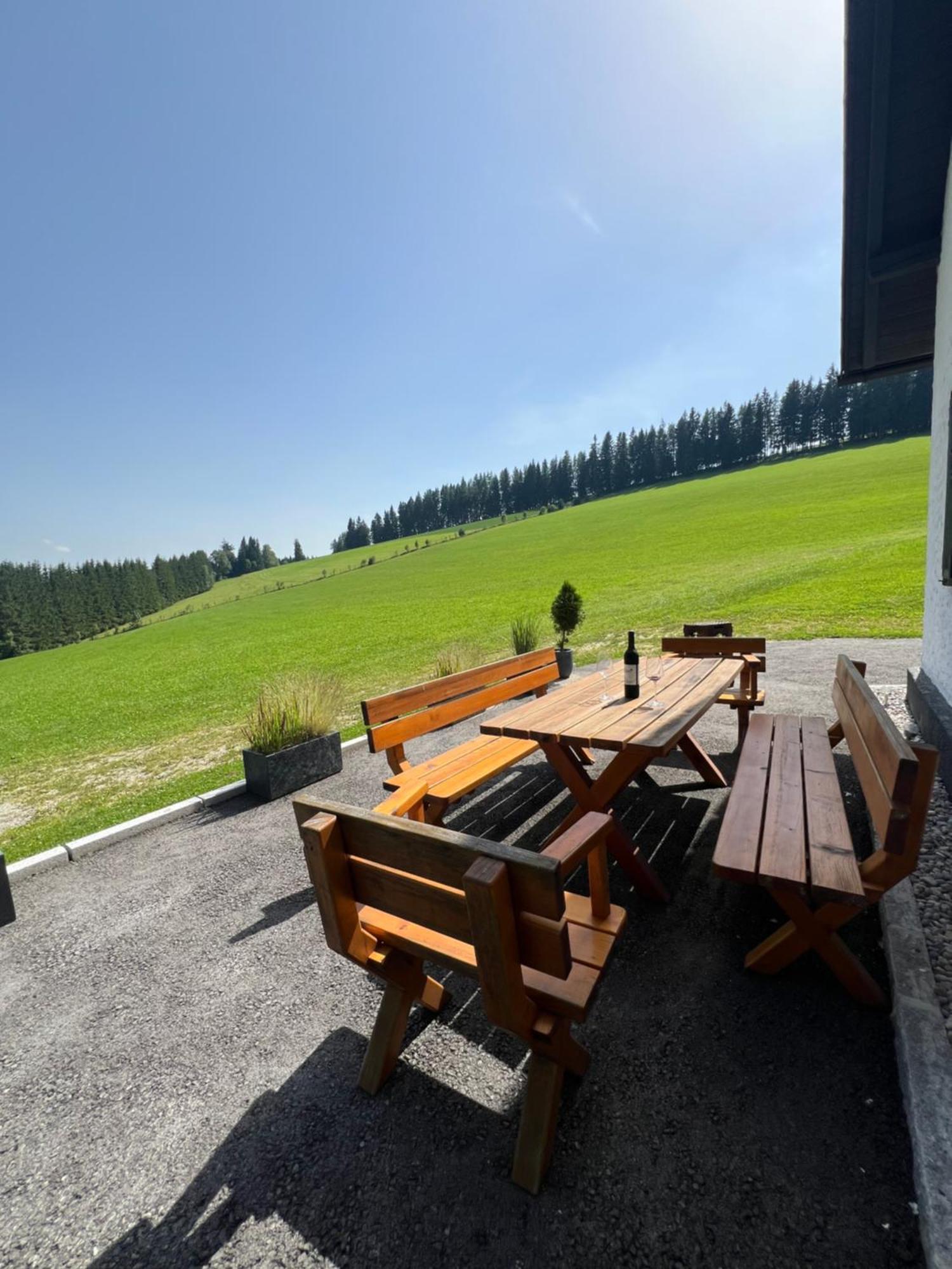 Waldheimatblick Villa Sankt Kathrein am Hauenstein Kültér fotó